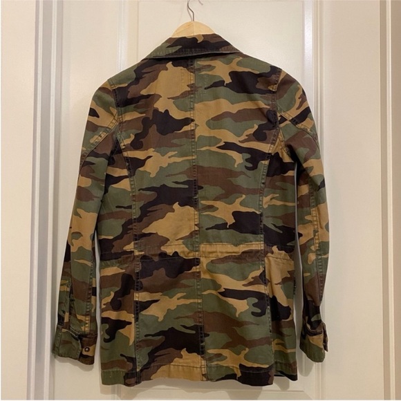 Madewell Dispatch Camo Jacket womens XS military utility transitional weather - Picture 3 of 8